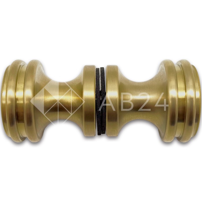 Ручка кноб FDR-50, нержавейка/брашированное золото