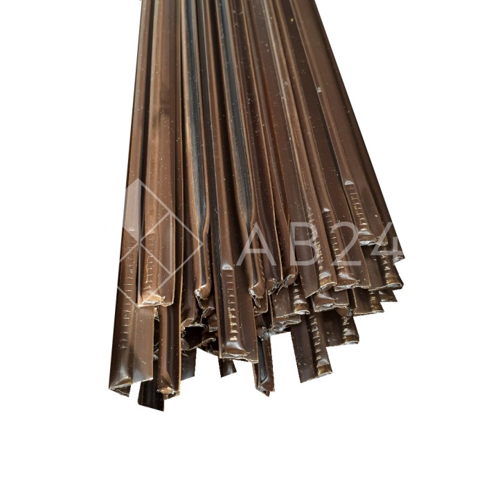 Свинцовый профиль с латунным покрытием 07 (4) Y-образный 5669-С, бронза