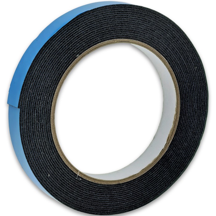 Скотч вспененный двусторонний FDA-113 BL в рулоне, ширина 15 мм, длина 5 м, серый