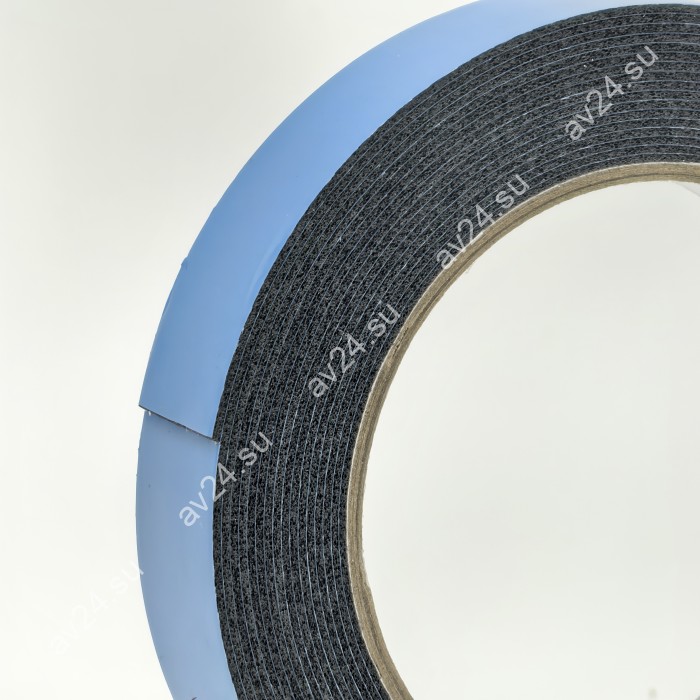 Скотч вспененный двусторонний FDA-114 BL в рулоне, ширина 20 мм, длина 5 м, серый