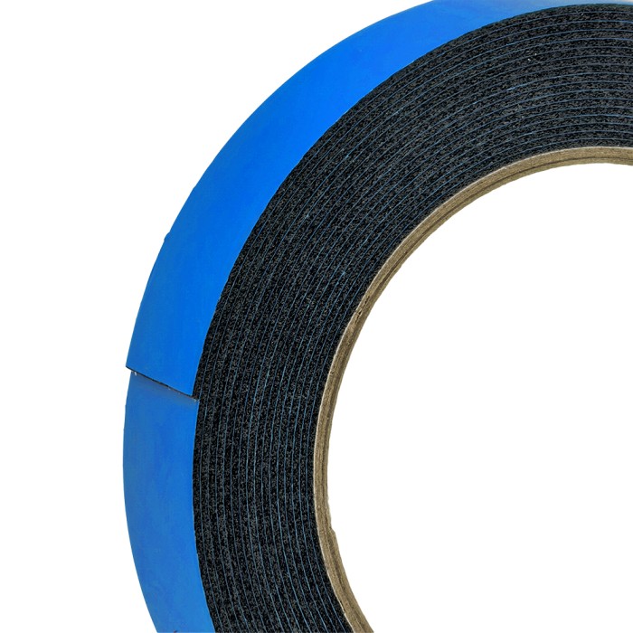 Скотч вспененный двусторонний FDA-114 BL в рулоне, ширина 20 мм, длина 5 м, серый