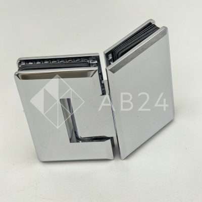 Петля Бета β FDP-24 стекло-стекло 135°, латунь/хром