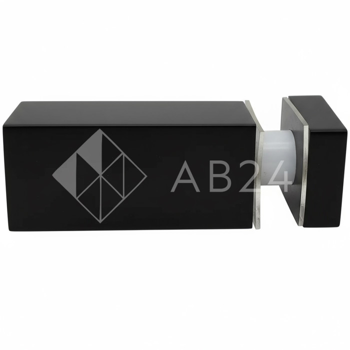 Крепление FDC-54 трубы 15х15 к стеклу, нержавейка/черный