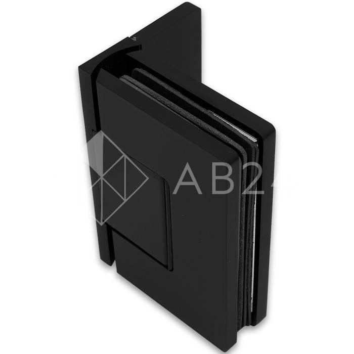 Петля Афина FDP-130 стена-стекло с бок.креплением, латунь/черный