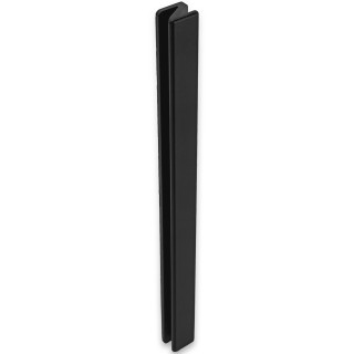 Ручка-купе FDR-303 для стеклянной двери, алюминий/черный