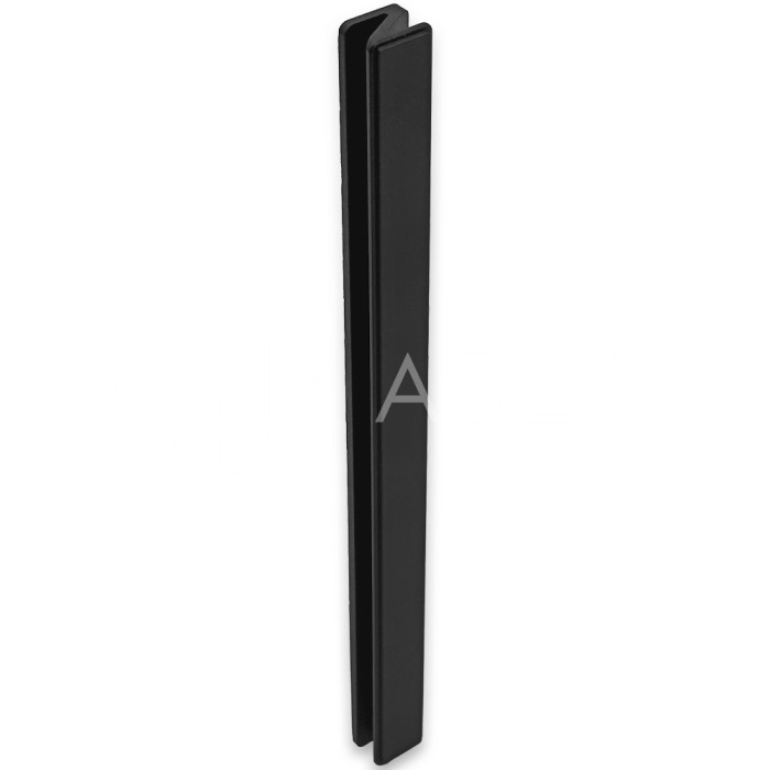 Ручка-купе FDR-303 для стеклянной двери, алюминий/черный