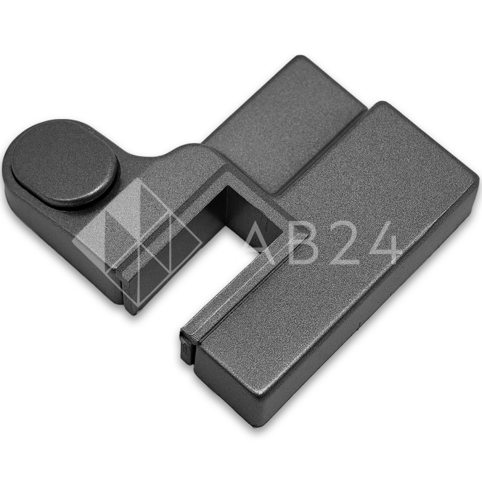 Коннектор FDPA-433L порог-стекло левый, ПВХ/оружейная сталь