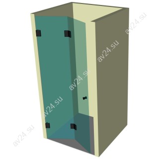 Душевая дверь гармошка DK-110