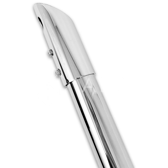 Штанга регулируемая FDT-11.45, 300-500 мм для душевой, нержавейка/полированный