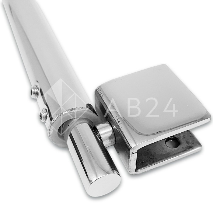 Штанга регулируемая FDT-11.45, 300-500 мм для душевой, нержавейка/полированный