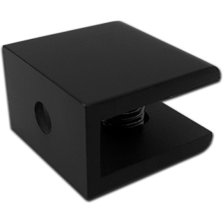 Полкодержатель FDA-20 для стекла 8 мм, цинк/черный