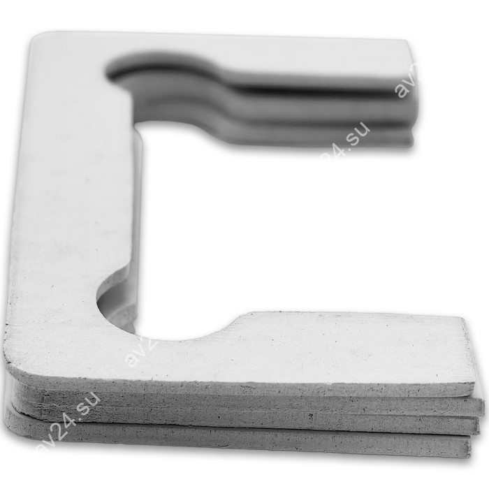 Комплект безасбестовых прокладок для петель душевых кабин 4 шт, FDA-86 белый