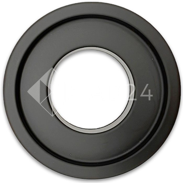 Ручка купе FDR-12, нержавейка/черный