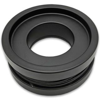 Ручка купе FDR-12, нержавейка/черный