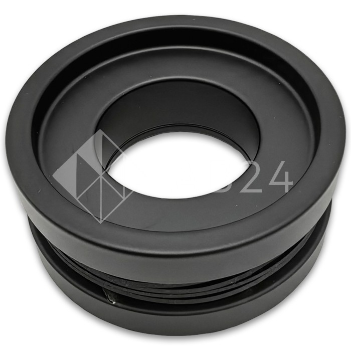 Ручка купе FDR-12, нержавейка/черный