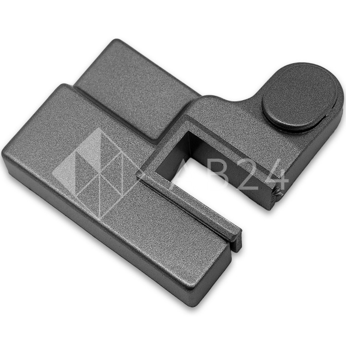 Коннектор FDPA-433R порог-стекло правый, ПВХ/оружейная сталь