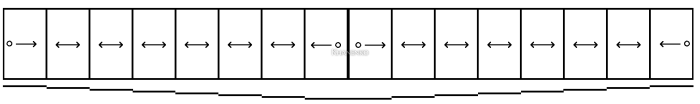 DSKU-1-8/16 AL: Система безрамного остекления 8 рельс/16 дверей, алюминий
