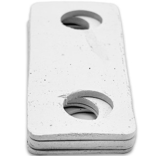 Комплект безасбестовых прокладок FDA-98 для петель серии Европа, 4 шт, белый