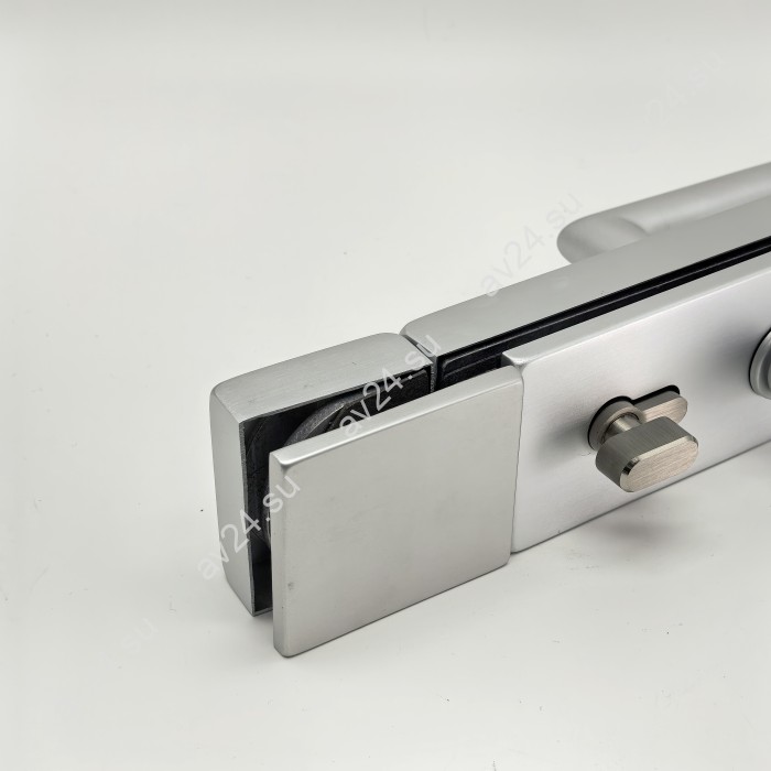 Ответная часть FMZA-40 на стекло замка с магнитным ригелем, алюминий/анодированный