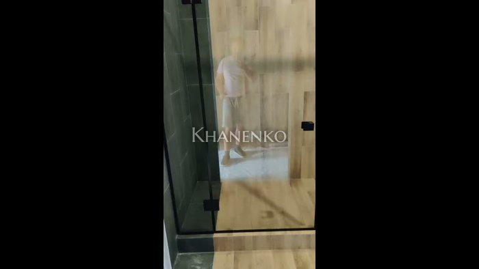 Душевая дверь с доборами DK-108P в опорном профиле