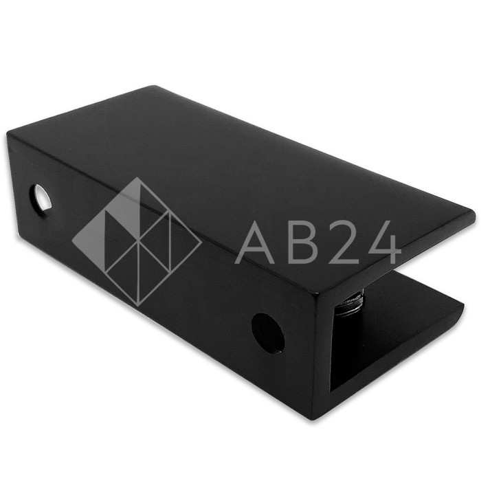 Полкодержатель FDA-21 для стекла и зеркала 8-10 мм, цинк/черный