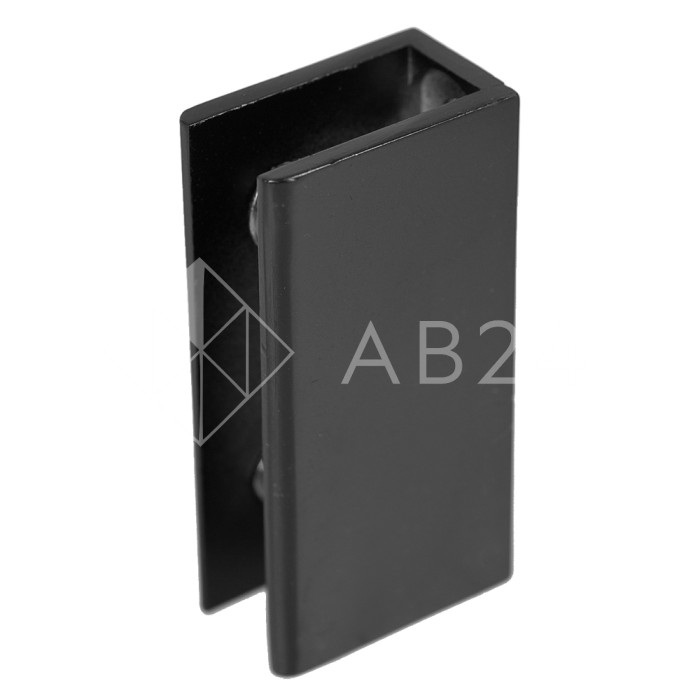 Полкодержатель FDA-21 для стекла и зеркала 8-10 мм, цинк/черный