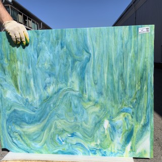 Стекло витражное AV 6032-85CC, целый лист - 78 х 96 cм.