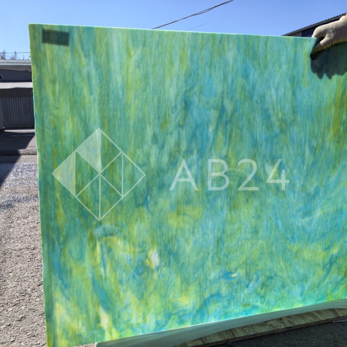 Стекло витражное AV 6032-85CC, целый лист - 78 х 96 cм.