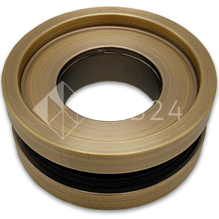 Ручка купе FDR-12, нержавейка/бронза