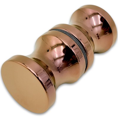 Ручка кноб FDR-40, нержавейка/розовое золото