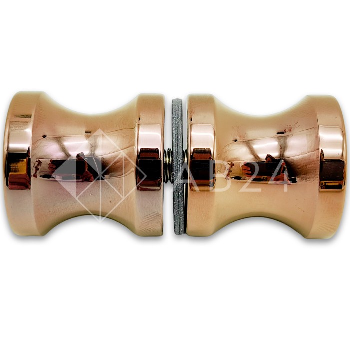 Ручка кноб FDR-40, нержавейка/розовое золото