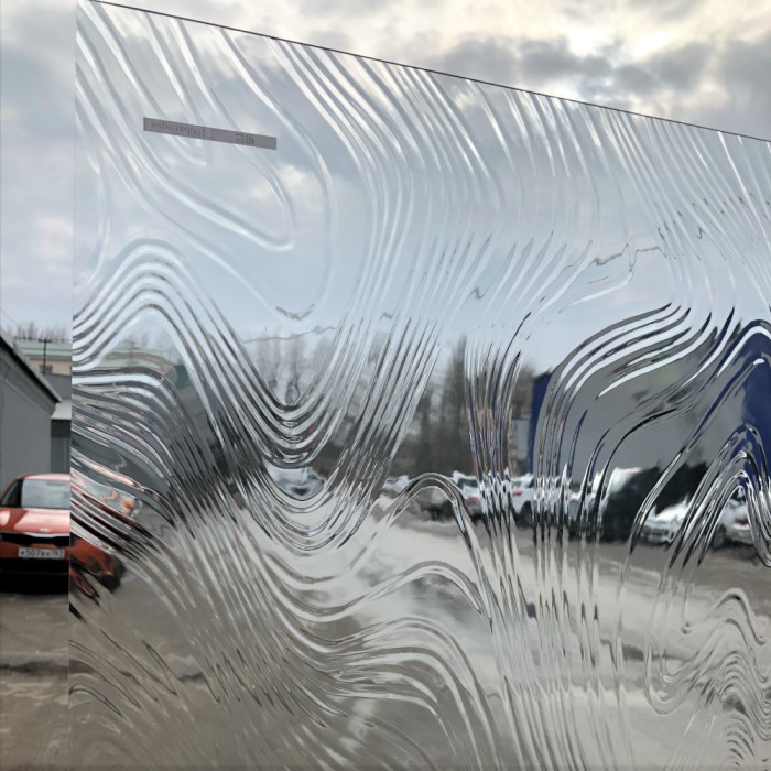 Стекло витражное AV Barnwood пол-листа (78 х 50)