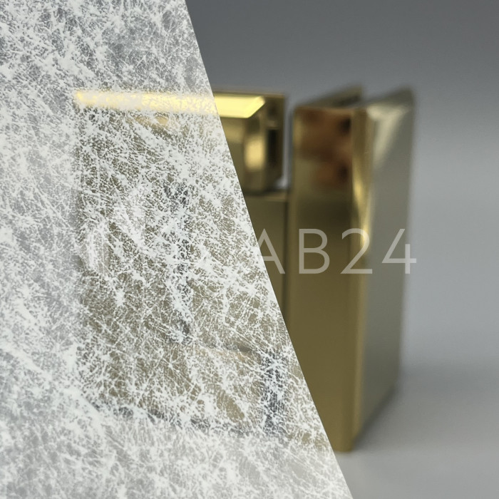 Декоративная пленка 152х300 см, рисовая бумага (белая паутинка)