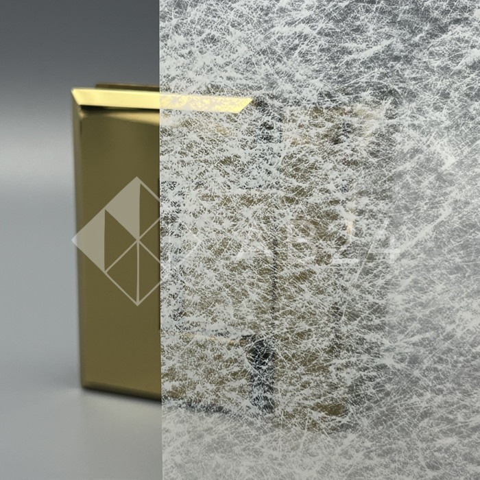 Декоративная пленка 152х300 см, рисовая бумага (белая паутинка)