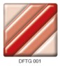 Фьюзинг квадрат DFTG 001 цвета красные полосы, 6 см