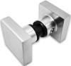 Ручка кноб FDR-30 квадратная, нержавейка/матовый