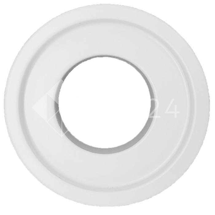 Ручка купе FDR-12, нержавейка/белый