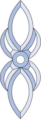 Бевелс AV330 (7 элементов) 95 х 283 мм