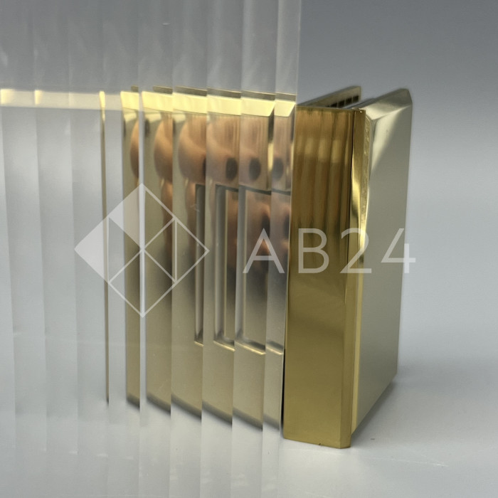 Декоративная пленка MORU прозрачная 152х500 см, шаг 6 мм