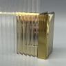 Декоративная пленка MORU в рулоне прозрачная 1,52х5 м, шаг 6 мм