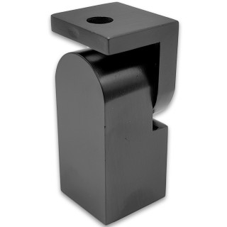 Крепление FDC-51 трубы 15х15 к стене 0°-180°, нержавейка/оружейная сталь