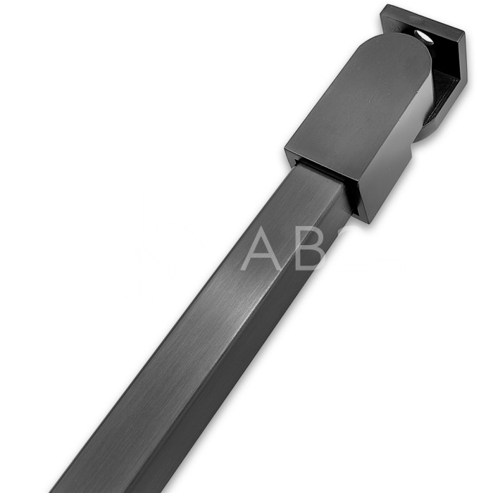 Крепление FDC-51 трубы 15х15 к стене 0°-180°, нержавейка/оружейная сталь