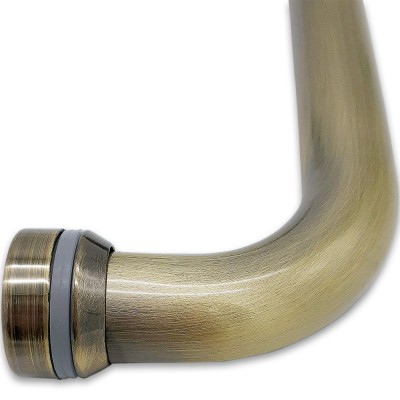 Ручка полотенцесушитель FDR-75.1, 19х220х450х1.0 мм, нержавейка/бронза