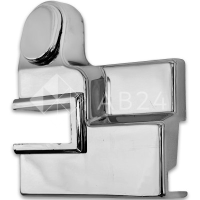 Коннектор FDPA-433L порог-стекло левый, ПВХ/хром