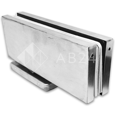 Петля с доводчиком FKD-04 нагрузка от 60 до 85 кг, нержавейка/матовый