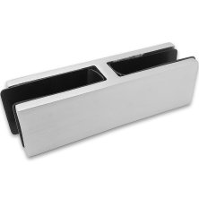 Крепление 92х26 мм стекло-стекло 180° FKK-201 SUS304/SSS Матовый