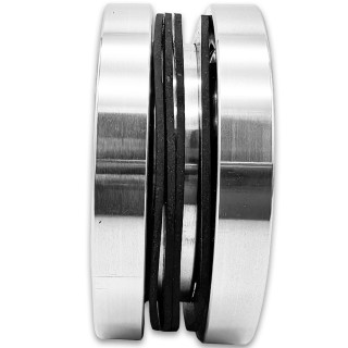 Ручка купе FDR-12, нержавейка/матовый