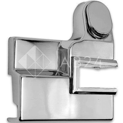 Коннектор FDPA-433R порог-стекло правый, ПВХ/хром