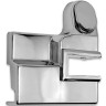 Коннектор FDPA-433R порог-стекло правый, ПВХ/хром