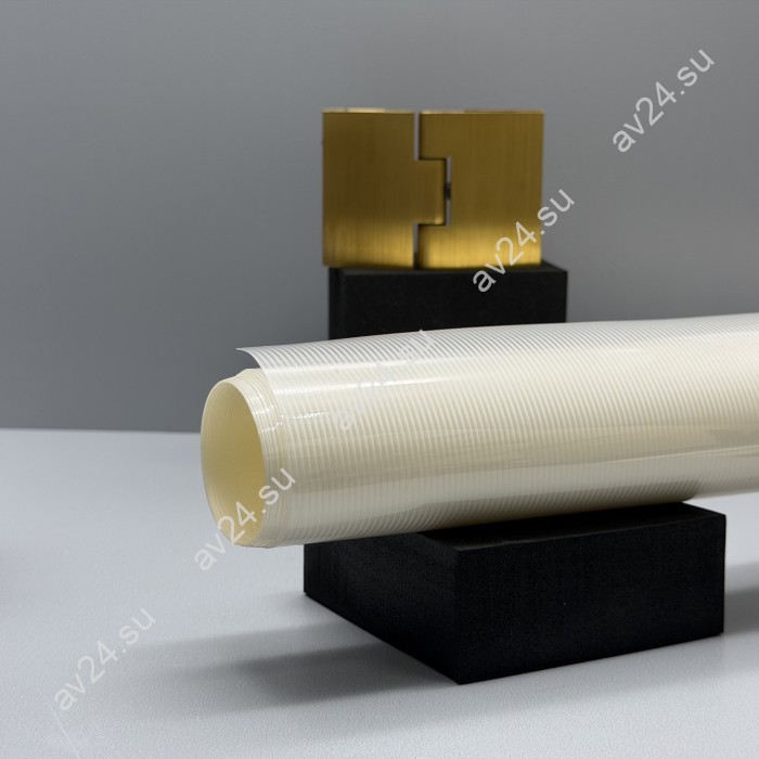 Декоративная пленка MORU прозрачная 1,52х5 м, шаг 1,5 мм